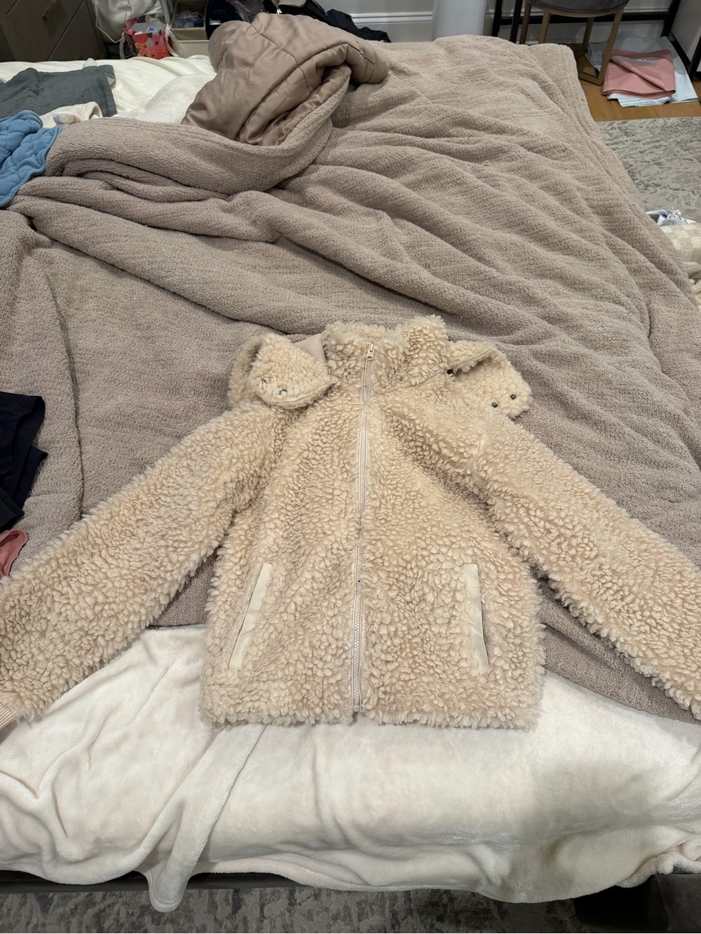 Abercrombie & Fitch Sherpa Jacket